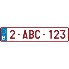 Europese nummerplaat