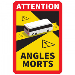 Sticker - Dode Hoek bus FR
